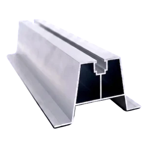 Trapetsprofil H-70 i aluminium med EPDM 330 mm – PV-fäste för trapetsplåt