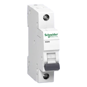 Schneider Electric K60N-C25-1 – överströmsbrytare 1P 25A karakteristik C 6kA Acti9