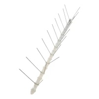 Fågelpiggar 50 cm – list för avskräckning av duvor och måsar (40 piggar/m)