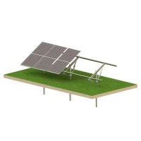 Solar KIT T1V Light markmontering för 6 paneler