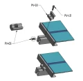 Sidoklämma H30 svart anodiserad – ändklämma PV L50 PV-03-02 (4)
