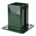 Stalfundament för staket- och grindstolpe 100×100 mm, grön RAL 6005 000-791 (1)