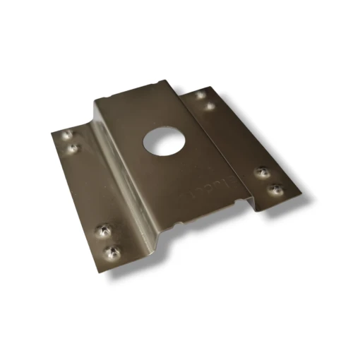 Jordplatta - Typ Ω - Rostfritt stål PV-20-02