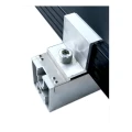 Monteringsprofil PV aluminium 40×40 mm anodiserad svart – skena 625 cm för M10-skruvar PV-01-02-AN (2)