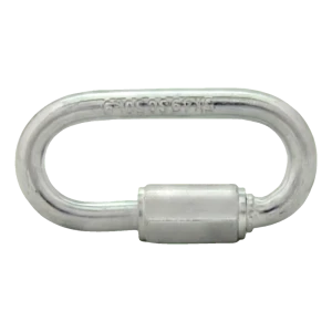 Snabblänk (skruvlänk) förzinkad 6 mm – märklast 160 kg