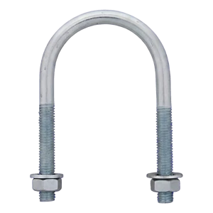 U-bult (rörbygel) galvaniserad M6 × 14 mm, för rör 1/4"