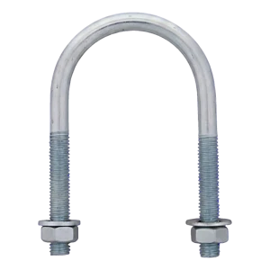 U-bult (rörbygel) galvaniserad M6 × 28 mm, för rör 3/4"