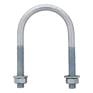 U-bult (rörbygel) förzinkad M12 × 115 mm, för 4"-rör