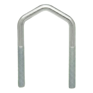 Rörklammer typ D (antennklammer) galvaniserad M8, för rör 1/2"