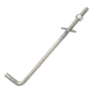 Grundbult L-form (böjd gängbult) M14×500 mm – galvaniserad