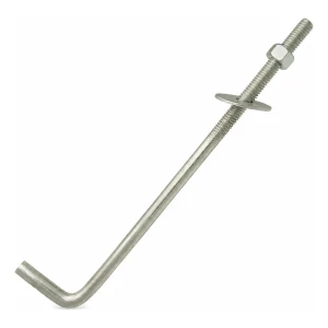 Grundbult L-form (vinkelbult med gänga) M16×450 mm – galvaniserad