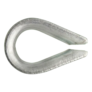 Kaus galvaniserad för vajer 4 mm – DIN 6899 B