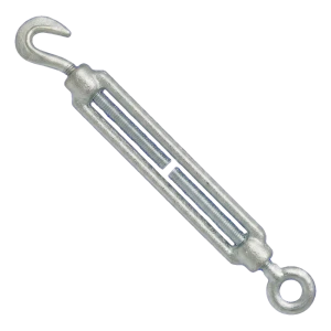 Vantskruv krok/ögla förzinkad M14×140 mm – krok–ögla, DIN 1480