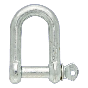 Schackel rak galvaniserad 20 mm – gängad bult M20