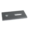 Aluminiumadapter 40x80x5 PV-07-05