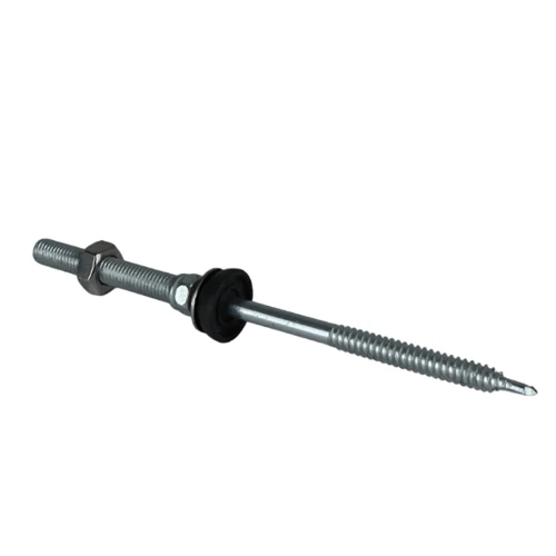 Dubbelgängad Skruv - M10x50 - 185mm - EJOT JT3-SB-3x155 DIN 934 för underkonstruktioner av stål PV-06-04