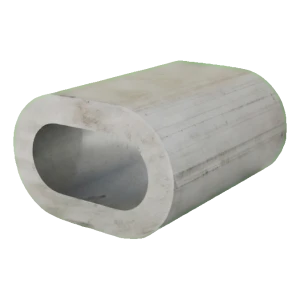 Presslås av aluminium för stålvajer 16 mm – EN 13411-3