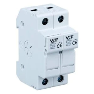 Säkringshållare 2P 32A 10x38 mm 1000V DC