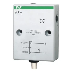 Skymningsautomatik 10A 230V 2-1000 lux IP65 AZH F&F FILIPOWSKI