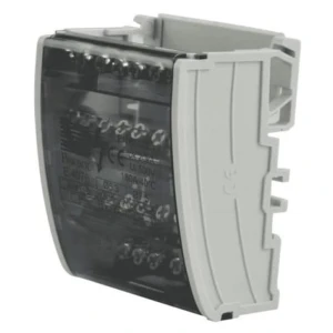 Distributörsblock 4-polig 100A 500V 7-terminals TH35 E.4076 PAWBOL