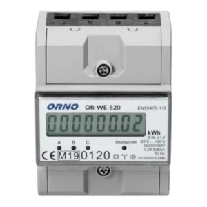 Elektricitetsmätare 3-fas 80A MID OR-WE-520 ORNO