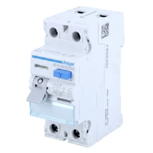 Hager CDA225J – jordfelsbrytare 1P+N 25A 30mA typ A