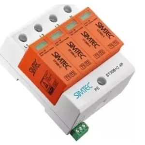 Simtec Överspänningsskydd Typ 1+2 (Klass B+C) 4P 30kA 1,5kV