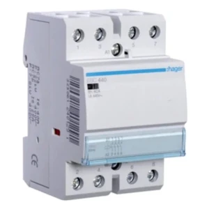 Hager Modulär kontaktor 230V AC 4NO 40A