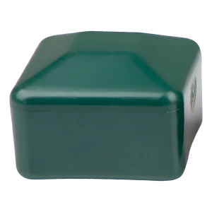 Stolphatt 60×60 mm, grön