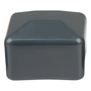 Stolplock för stängselstolpe 70×70 mm, antracit