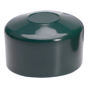 Stolplock för stängselstolpe 1 1/2" (Ø 48,3 mm), grön