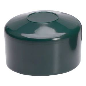 Stolplock för stängselstolpe 1 1/4" (Ø 42,4 mm), grön
