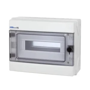 Hermetisk kopplingsdosa RH-12 12 moduler 1 rad IP65 330x260x138mm