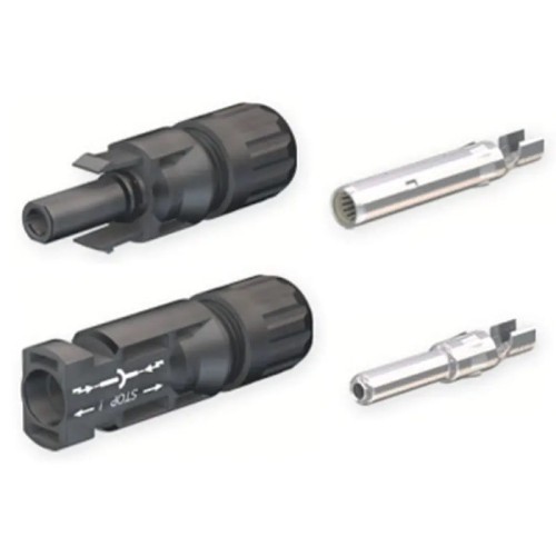 MC4 kontaktsats sockel+plugg ZXX-0008 GPV-401-19