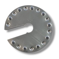 Jordningsbrickor variant IV rund med Ø44mm utskärning