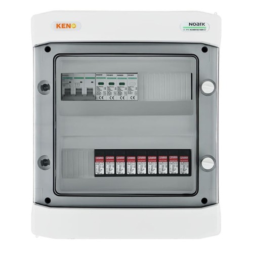 Kopplingsbox med överspänningsavledare DC + AC, typ 1+2, typ SH-729 DCAC GPV-409-06