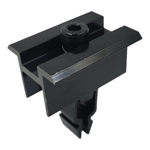 Mellanklämma KLIK svart anod L50 (typ 2) PV-04-14