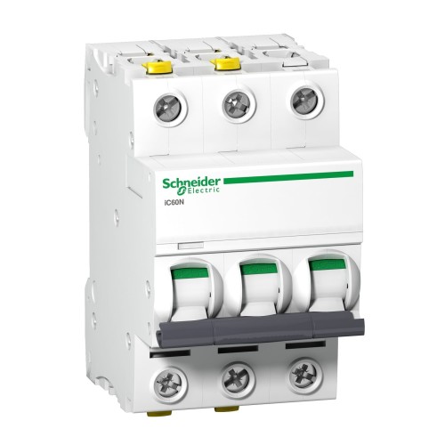 Överströmsbrytare B 16A 3P 6kA iC60N-B16-3 Acti9 A9F03316 SCHNEIDER ELECTRIC GPV-401-39