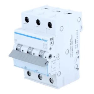 Hager Överströmsskydd C 25A 3P 6kA