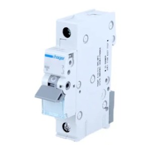 Överströmsbrytare B 6A 1P 6kA MBN106E HAGER