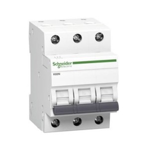 Överströmsbrytare B 16A 3P 6kA K60N-B16-3 Acti9 A9K01316 SCHNEIDER ELECTRIC