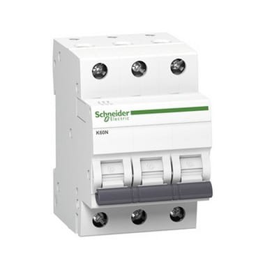 Överströmsbrytare C 20A 3P 6kA K60N-C20-3 Acti9 A9K02320 SCHNEIDER ELECTRIC GPV-401-76