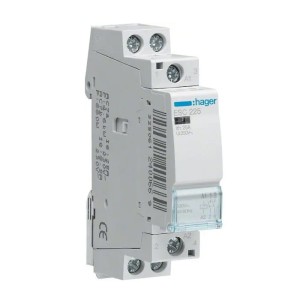 Modulär kontaktor 230V AC 2NO 25A ESC225 HAGER