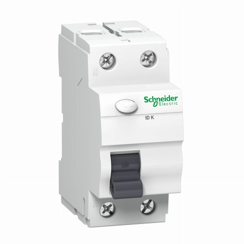 Jordfelsbrytare 2P 25A 30mA typ AC IDK-25-2-30-AC A9Z05225 SCHNEIDER ELECTRIC GPV-401-83