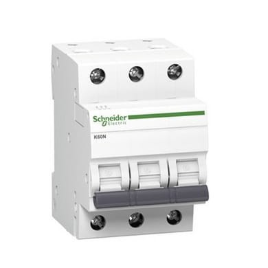 Överströmsbrytare B 20A 3P 6kA K60N-B20-3 Acti9 A9K01320 SCHNEIDER ELECTRIC GPV-401-87