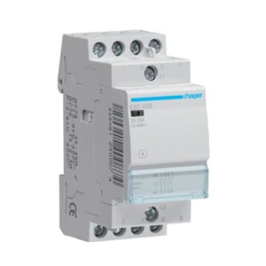 Modulär kontaktor 230V AC 4NO 25A ESC425 HAGER