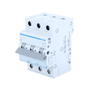 Överströmsbrytare C 40A 3P 6kA MCN340E HAGER