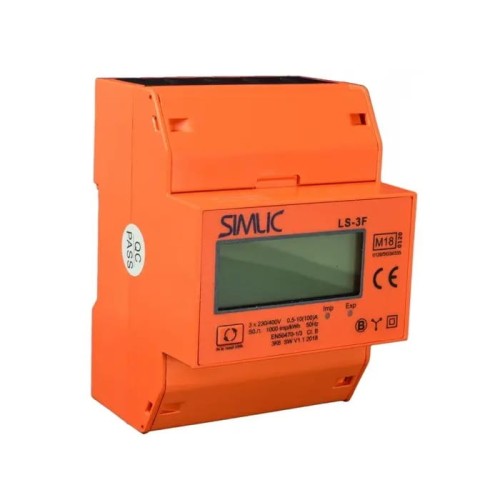 Simtec Elenergimätare 3-fas 100A GPV-401-149