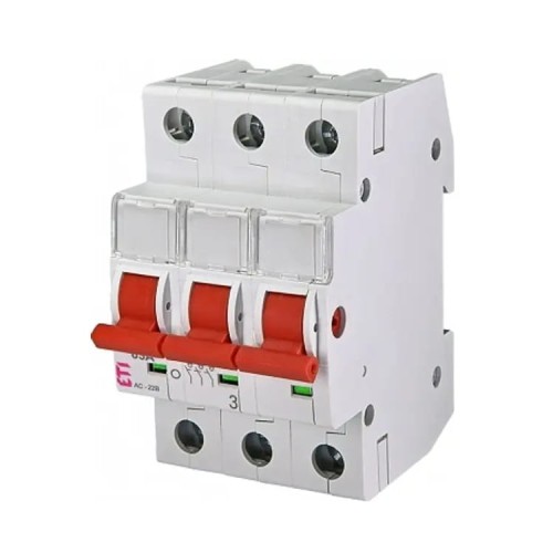 ETI Isolationsbrytare 3-fas 3P 63A 400V AC GPV-401-150