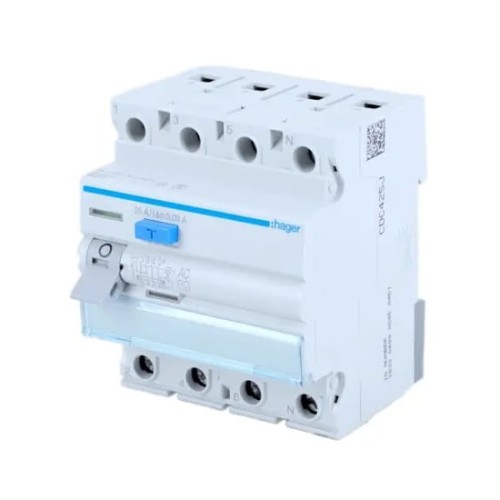 Hager Jordfelsbrytare 3P+N 40A 30mA Typ A GPV-401-171